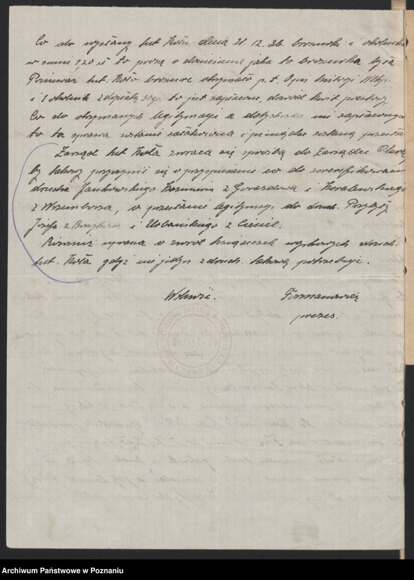 Obraz 6 z jednostki "Borzykowo, powiat Września - akta koła."