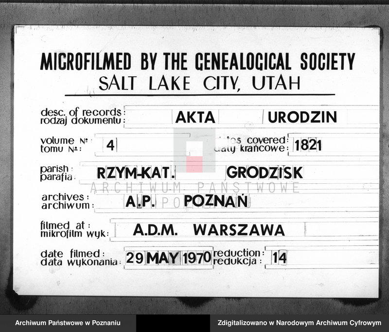 image.from.team "Akta stanu cywilnego Parafii Rzymskokatolickiej Grodzisk"