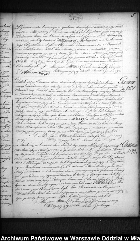 image.from.unit.number "Akta urodzeń, małżeństw, zgonów"