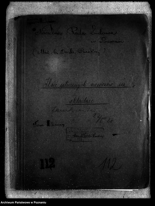 Obraz 4 z jednostki "Ilość sztucznych nawozów na składzie"