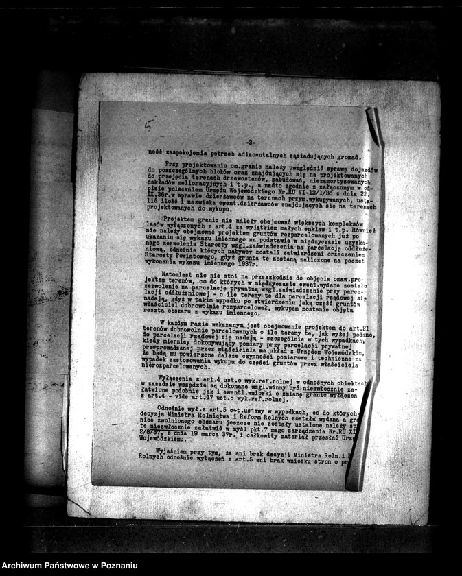 Obraz 9 z jednostki "/Przymusowy wykup majątku Łężce powiatu międzychodzkiego/"