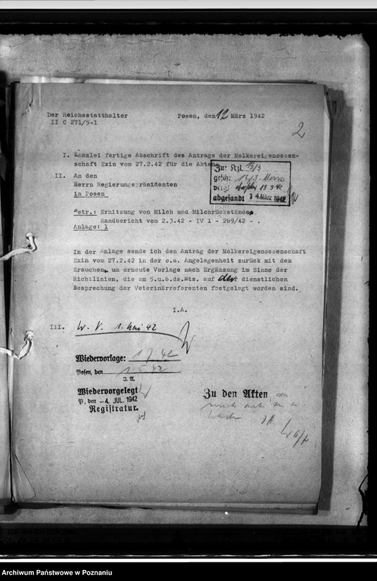 Obraz 6 z jednostki "Molkereimässig bearbeitete Trinkmilch. Milcherhitzungseinrichtungen. Behelfs- Molkereien"