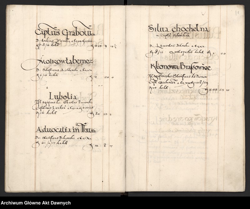 image.from.unit.number "Sumariusz pieniędzy i rejestr retenty piątej części z dochodów dóbr stołowych z terenów całej Rzeczpospolitej."