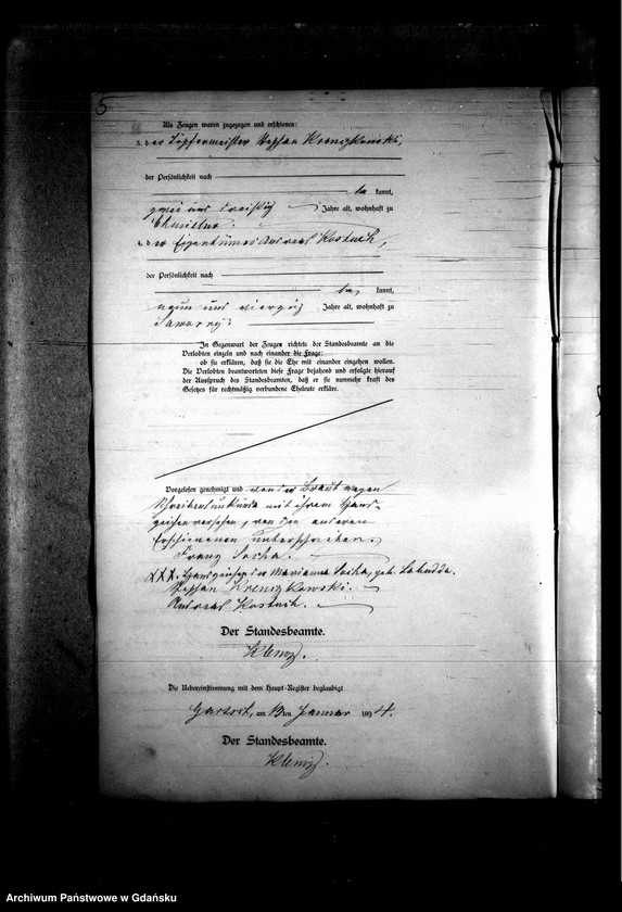 image.from.unit.number "Księga małżeństw"