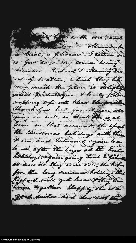 image.from.unit.number "/Margaret Child, Florence Compton, Georgina Vesly aus Abbey Leix- Ireland, Alice E. Pocklington, Constance de Tracy Gould u. a. Kusinen mit Fragmenten ohne Unterschrift an Anna Gfin Lehndorff geb. Hahn/"