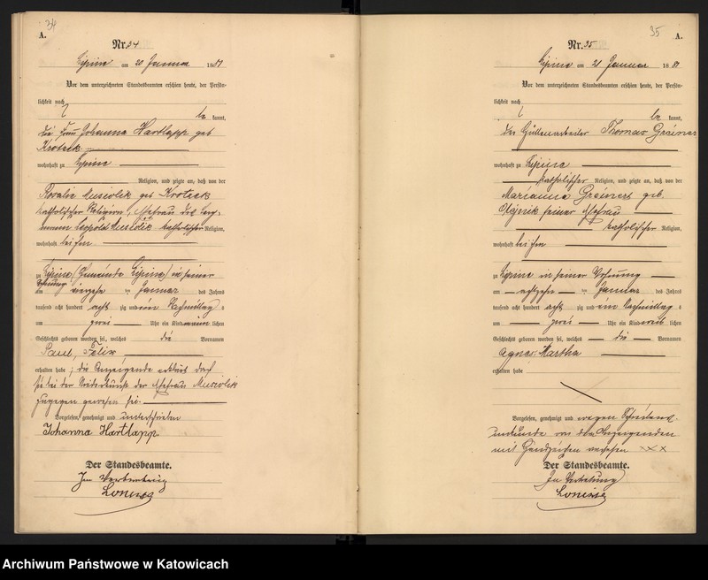 image.from.unit.number "Księga urodzeń T.1 nr 1-358"