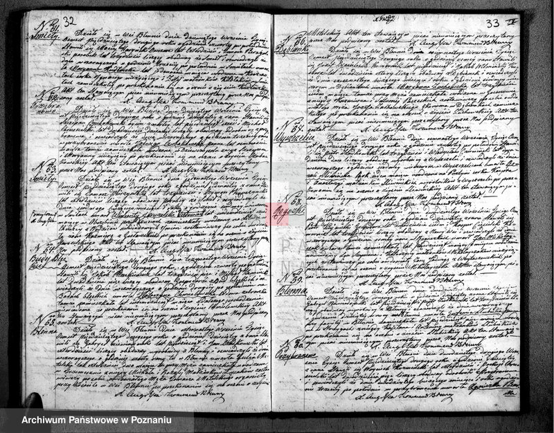 Obraz 19 z jednostki "Duplikat urodzonych, zaślubionych i zgonów"