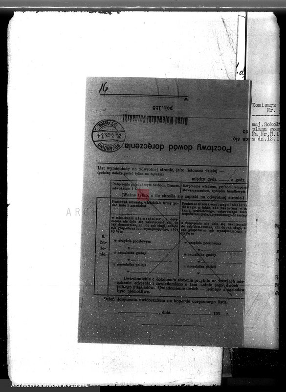 Obraz 20 z jednostki "Majętność leśna Sokołowice powiat kościański"