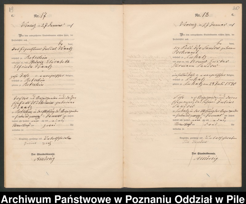 Obraz 13 z jednostki "Księga zgonów"