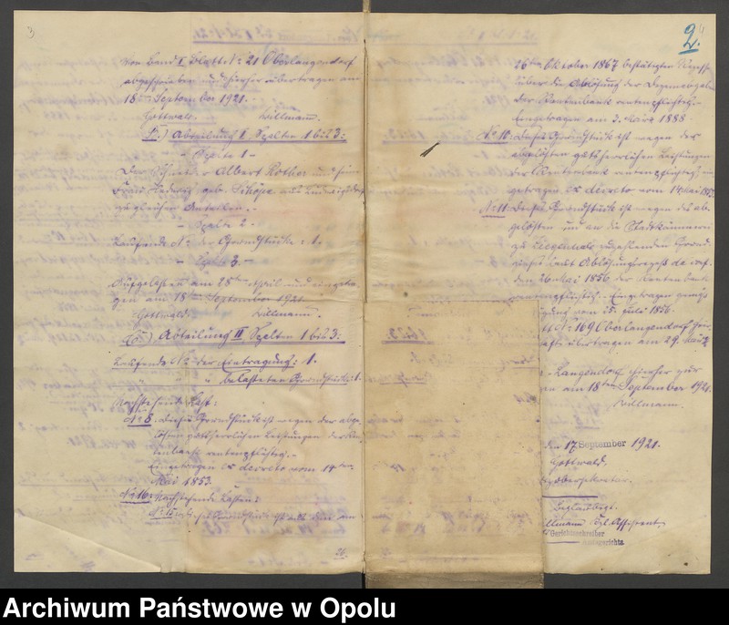 image.from.unit.number "Grundakten für Band VII Blatt 265 des Grundbuchs von Oberlangendorf Eigentümer Albert und Hedwig geboren Schope Rothersche Eheleute, Franke Gregor Hedwig Franke Rother geboren Schöpe, Kirchner August."