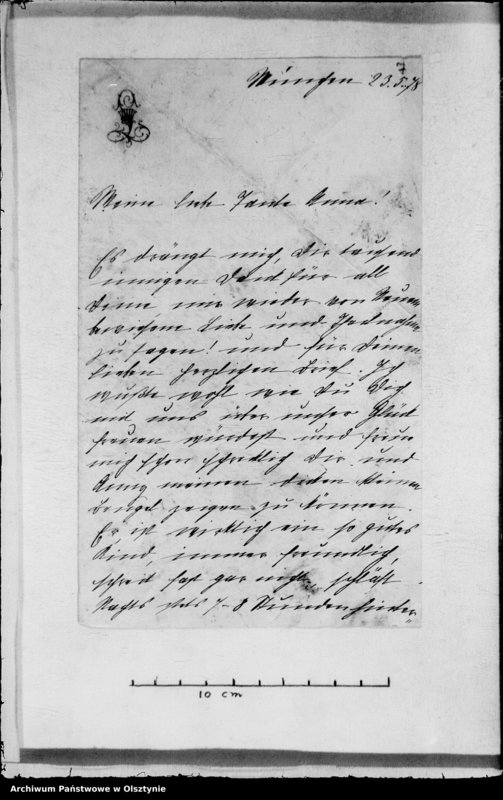 image.from.unit.number "/Luise v. Stülpnagel u. Emilie v. Lewitzka an Anna Gfin Lehndorff geb. Hahn/"