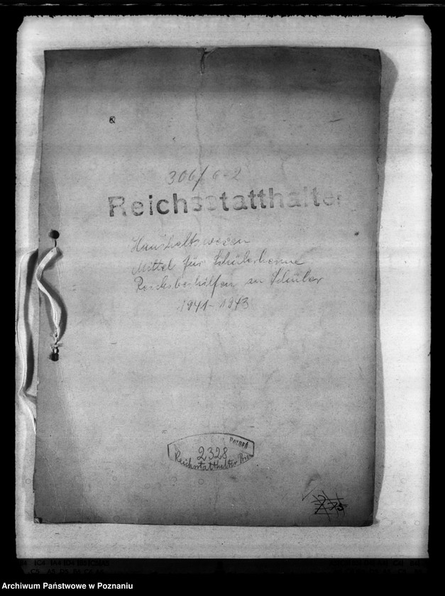 Obraz 4 z jednostki "Haushaltswesen. Mittel für Schülerheime. Reichsbeihilfen an Schüler"