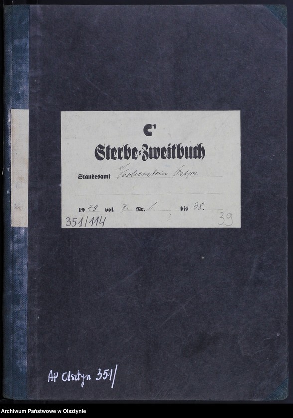 image.from.unit.number "Sterbe-Zweitbuch Tom II,Nr 1 - 38"