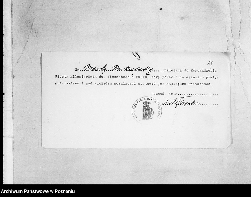 Obraz 14 z jednostki "/Podanie o dopuszczenie do egzaminu pielęgniarskiego/"