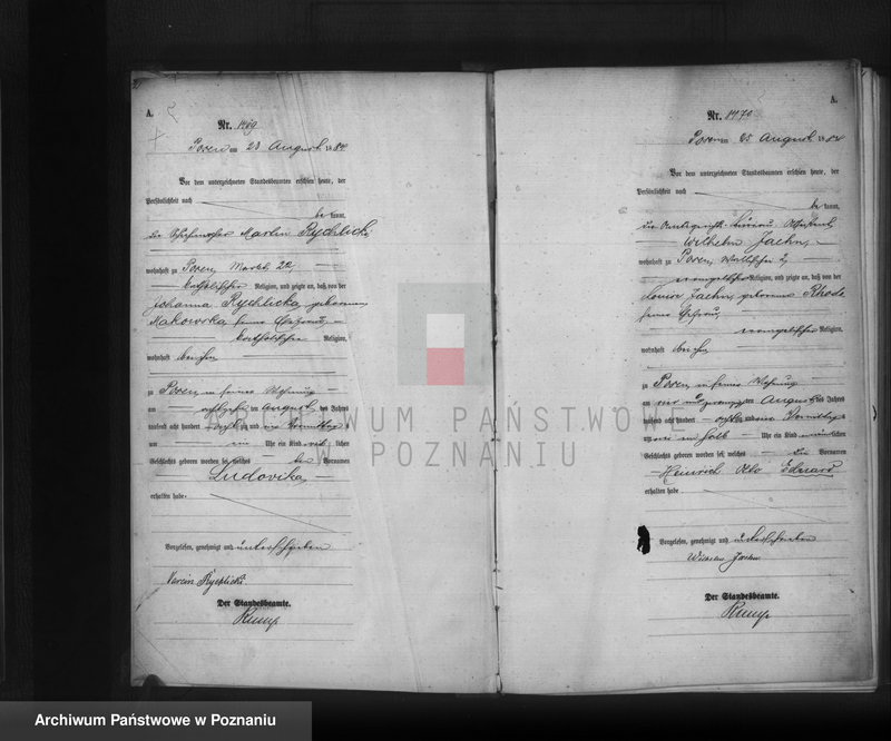 Obraz 3 z jednostki "Księga urodzeń t. IV"