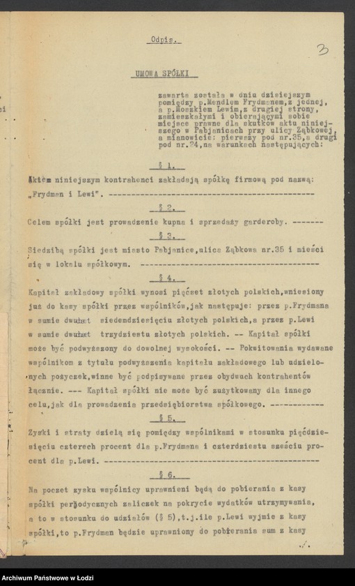 Obraz 5 z jednostki "Frydman i Lewi – kupno i sprzedaż garderoby"
