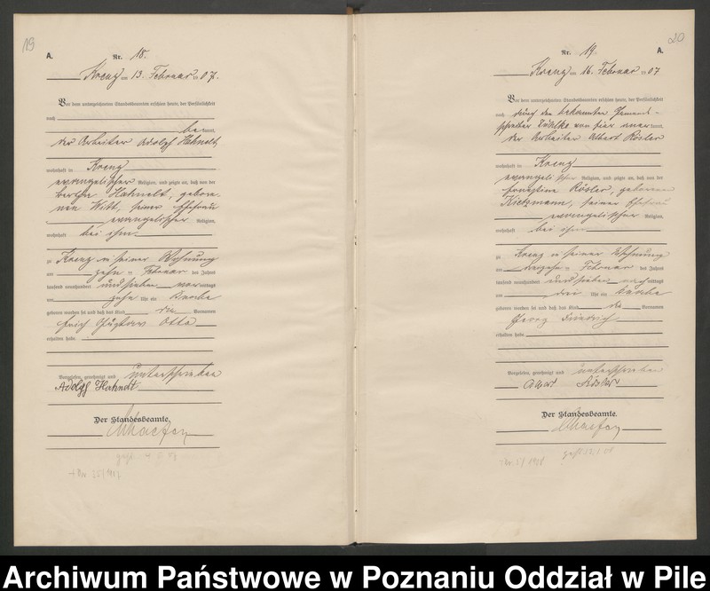 Obraz 13 z jednostki "Księga urodzeń"