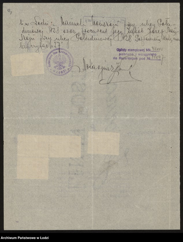 Obraz 11 z jednostki "Emanuel Monszajn- sprzedaż odpadków"