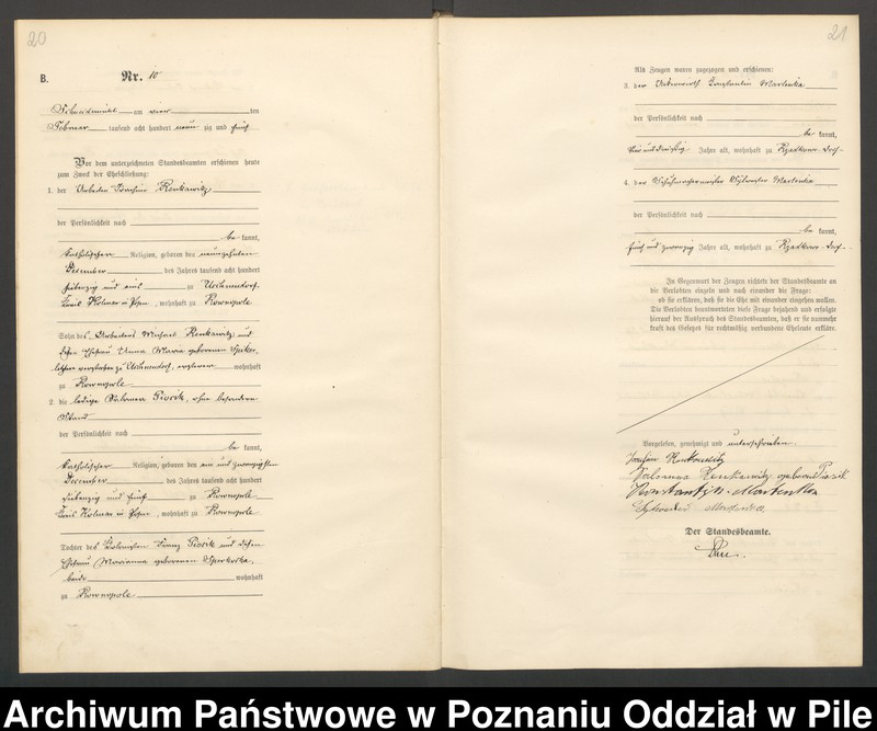 image.from.unit.number "Księga małżeństw"