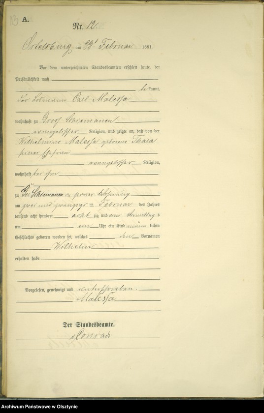 image.from.unit.number "Geburts-Haupt-Register Nr 1 - 99"