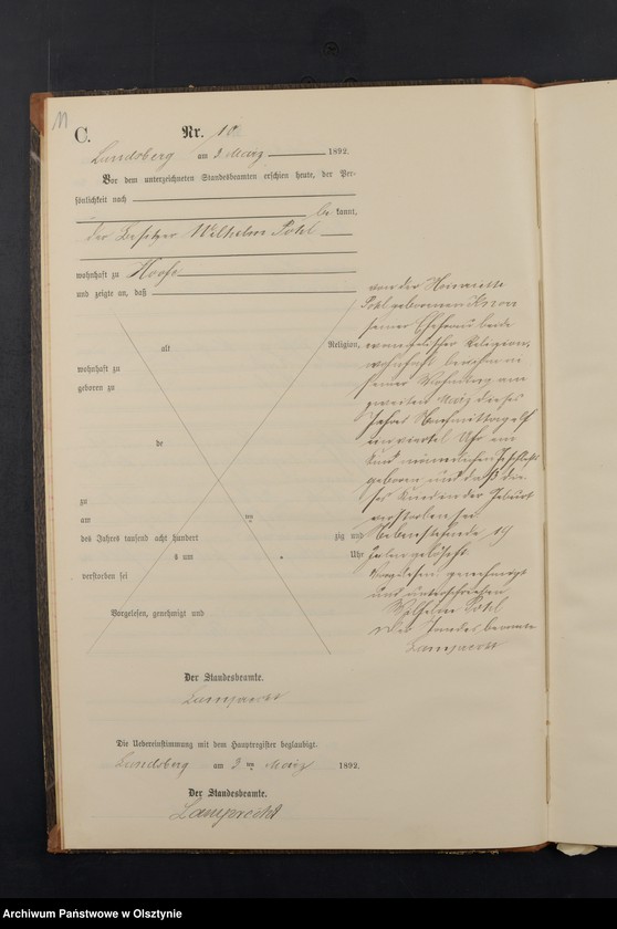 image.from.unit.number "Sterbe-Neben-Register Nr 1 - 77"