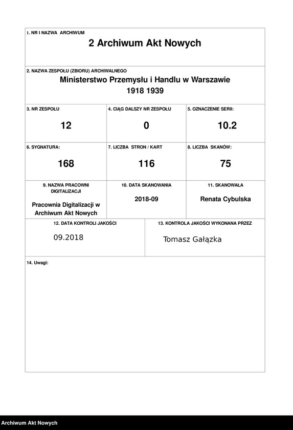 image.from.unit.number "Budżet Służbowy Legalizacji Narzędzi Mierniczych [w skład, której wchodzi Główny Urząd Miar i podległe mu urzędy okręgowe w b. zaborze rosyjskim, na Śląsku Cieszyńskim, w b. zaborze austriackim, pruskim i na Kresach Wschodnich], na [okres 1 I - 31 XII] 1922 r. [Wyjaśnienia ogólne, zestawienie.]"