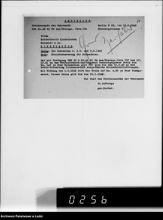 Obraz 14 z jednostki "Kriegsaufträge Belastungen"