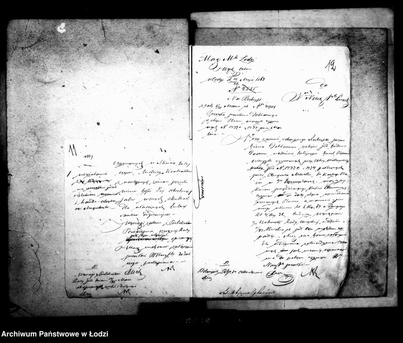 Obraz 12 z jednostki "Akta tyczące się objęcia i zabudowania placów"