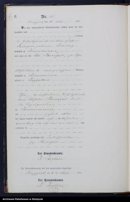 image.from.unit.number "Sterbe-Neben-Register Nr 1 - 37"