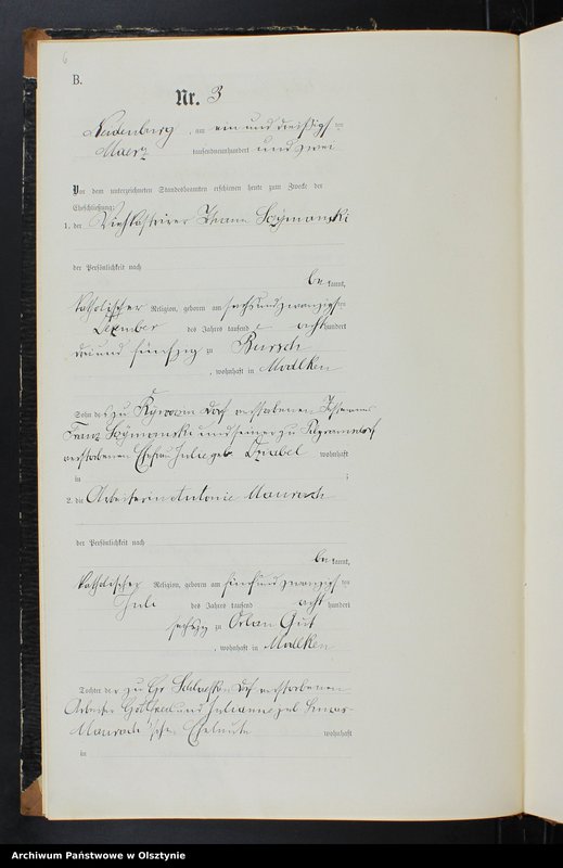 image.from.unit.number "Heiraths-Neben-Register Nr 1 - 33"