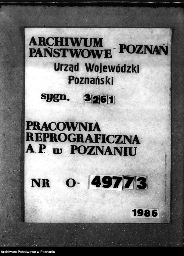 Obraz 1 z jednostki "Majętność /leśna/ Pępowo w powiecie gostyńskim"