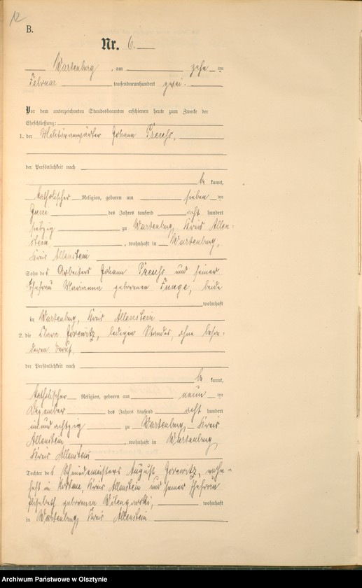 image.from.unit.number "Heiraths-Haupt-Register Nr 1 - 42"