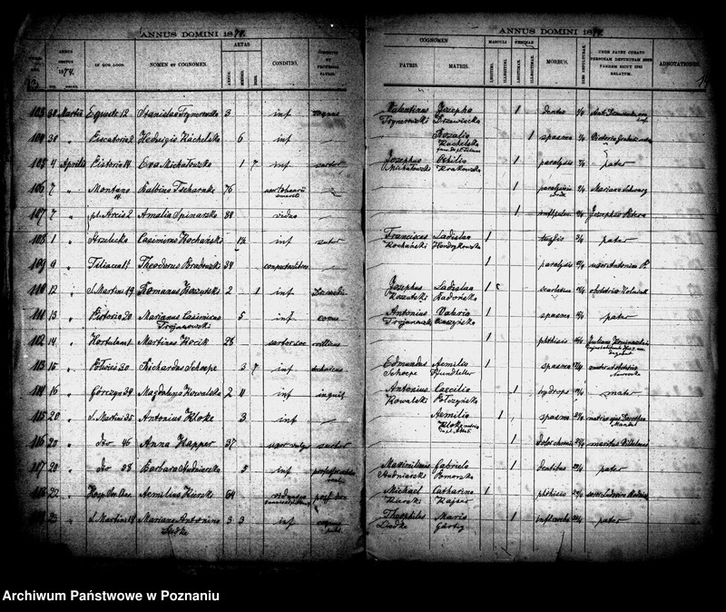 Obraz 7 z jednostki "Księga zgonów"