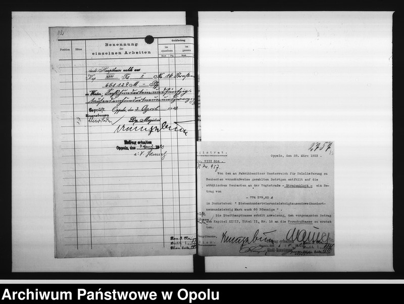 Obraz 11 z jednostki "[Rachunki urzędu budowlanego]"