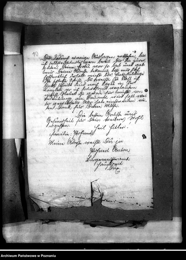 Obraz 14 z jednostki "Korespondencja w sprawie miejscowych Niemców, którzy zginęli w 1939 roku"