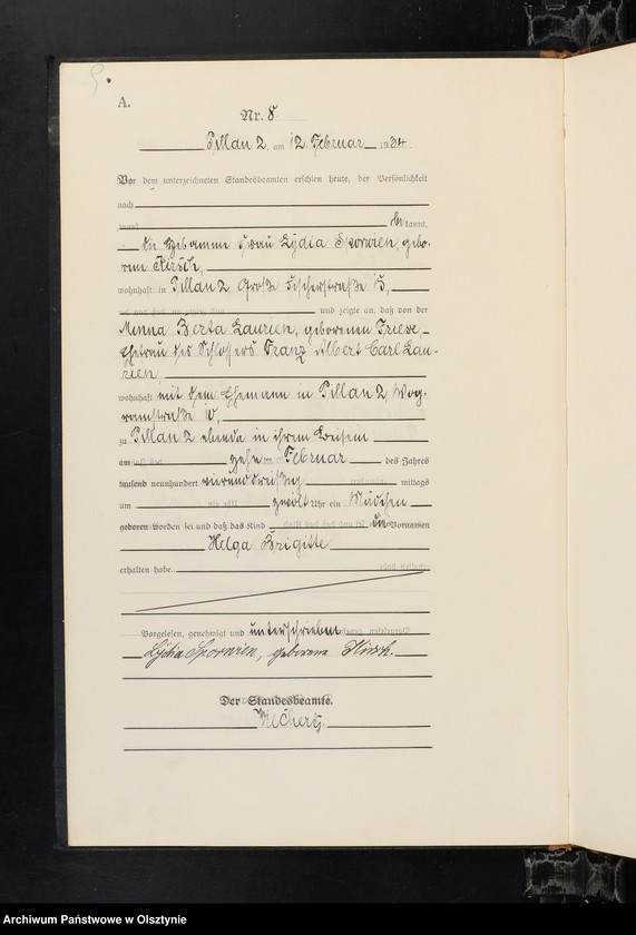 image.from.unit.number "Geburts-Haupt-Register Nr 1 - 88"