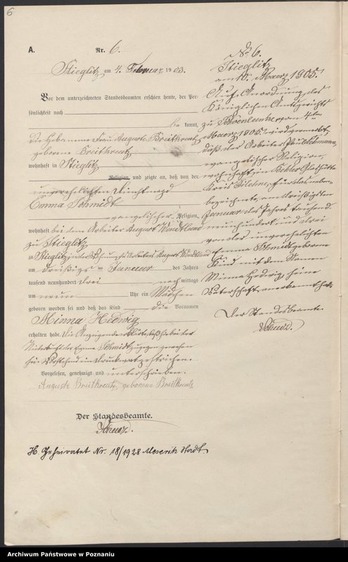 image.from.unit.number "Księga urodzeń"