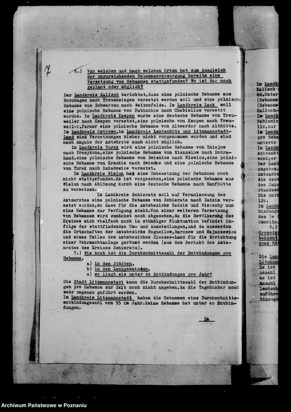 Obraz 11 z jednostki "Gesundheitliche Betreuung der Zivilbevölkerung"