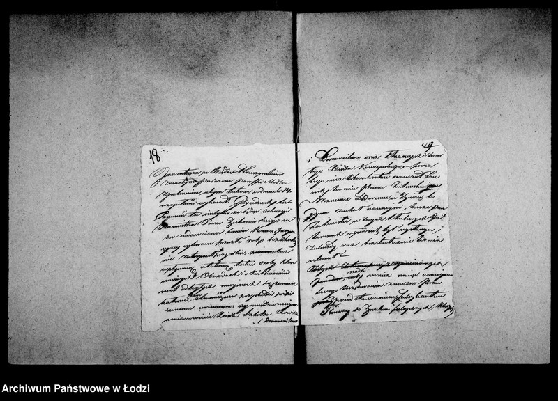 Obraz 17 z jednostki "Akta tyczące się komissoriów"