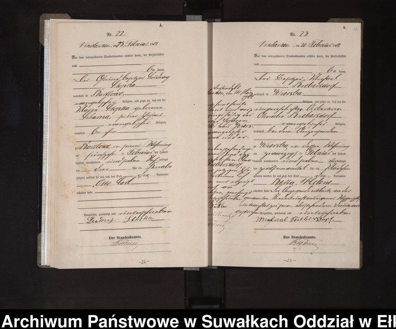 image.from.unit.number "Geburts-Haupt-Register des Königlichen Preussischen Standes-Amtes Nikolaiken Kreis Sensburg"