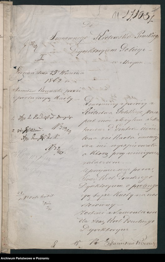 Obraz 14 z jednostki "A. betr. Stanislaus von Wierusz-Kowalski"