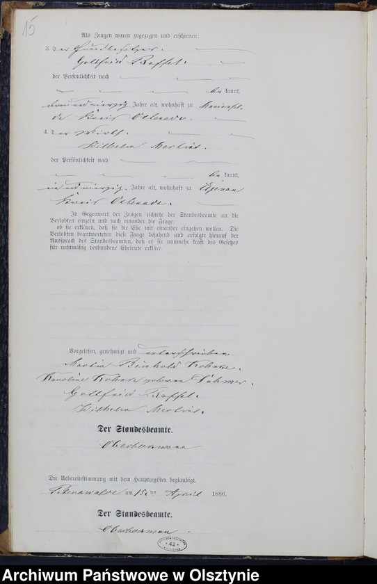 image.from.unit.number "Heiraths-Neben-Register Nr 1 - 42"