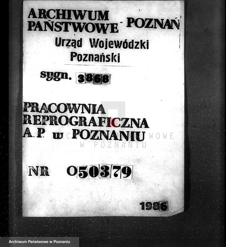 Obraz 1 z jednostki "Nadzór nad gospodarką w lasach majętności Gułtowy powiat średzki"