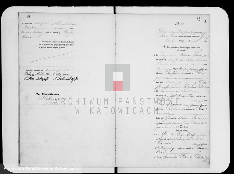 image.from.unit.number "Księga małżeństw za rok 1875 [nr 1-22]"