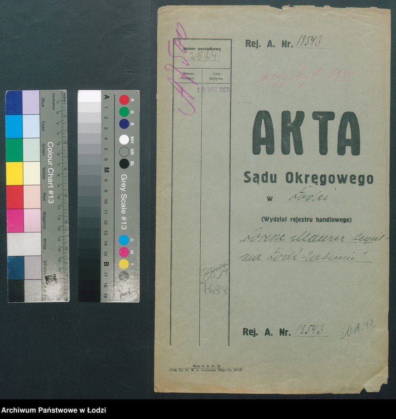 Obraz 2 z jednostki "Lorenc Maurer – cegielnia ręczna Łódź – Źabieniec"