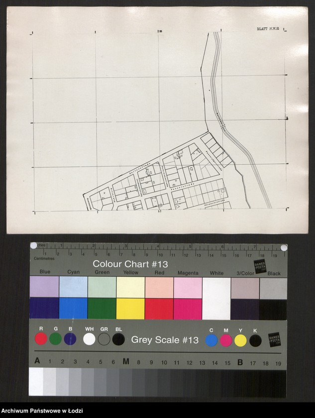 Obraz 1 z jednostki "Plan miasta Łodzi Sekcja NW 15"
