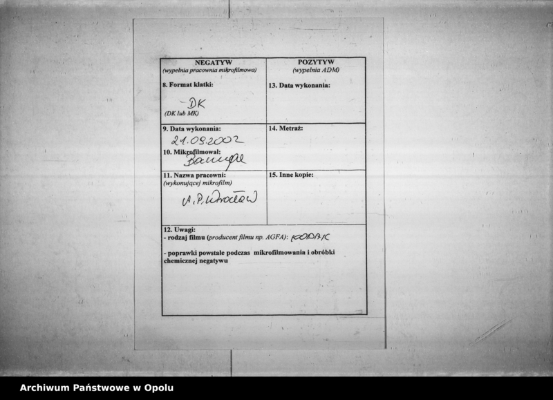 Obraz 3 z jednostki "2. Wahlbezirk Wahllokal: Altes Kreisgericht Krakauerstr[asse] 32."