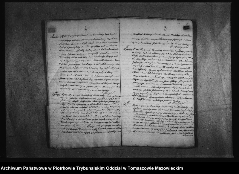 Obraz 6 z jednostki "Akta Stanu Cywilnego Gminy Regnowskiey na Rok 1818"