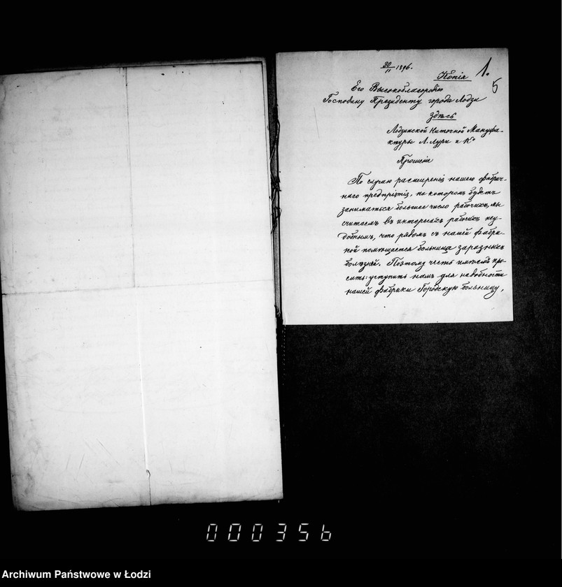 Obraz 9 z jednostki "O prodaži fabrikantam L. Louri i Ko gorodskoj nedvižimosti No 822^oo i na nej byšago cholernago baraka"