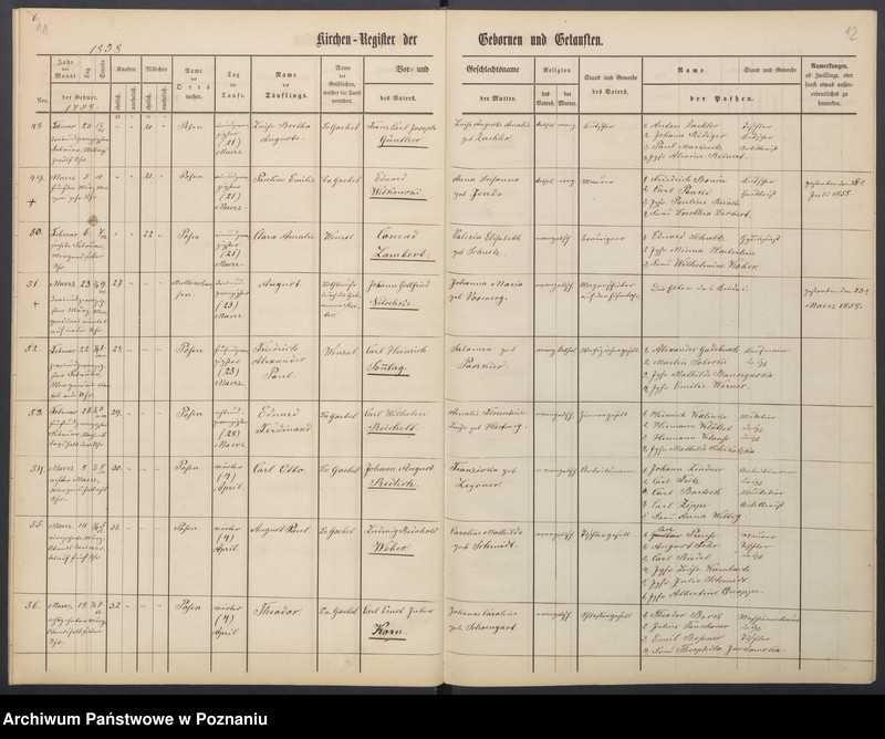 Obraz 9 z jednostki "[Akta urodzeń i chrztów, ślubów, zgonów]"